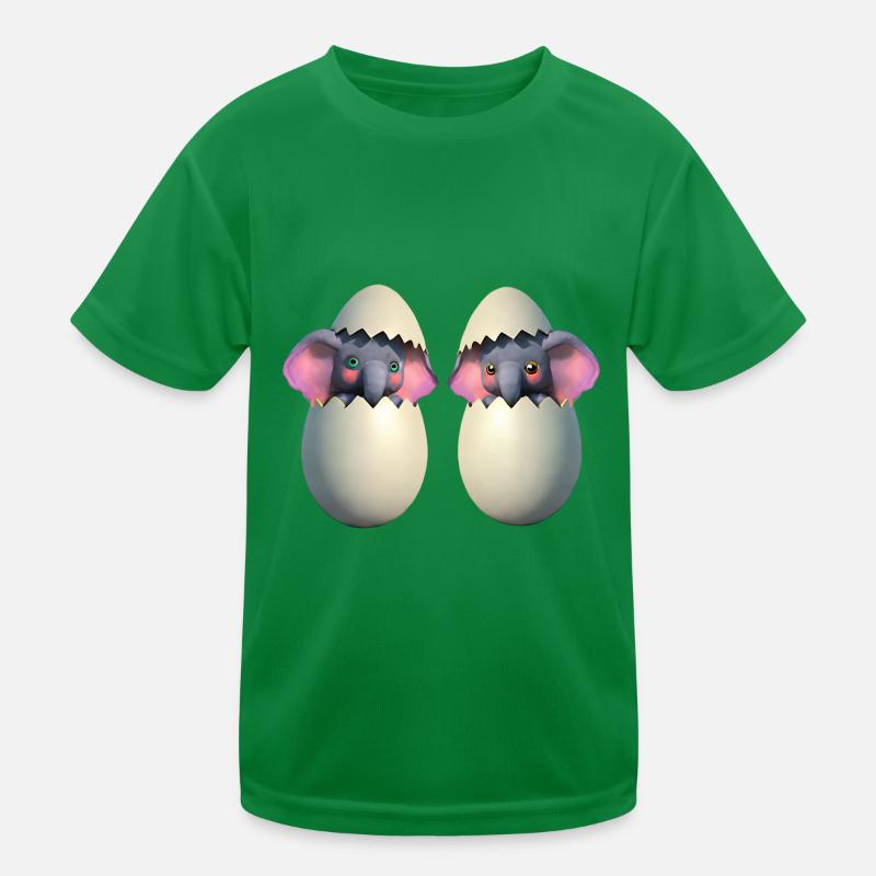 Éclosion de bébé éléphant T-shirt sport Enfant