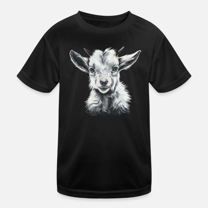 Bébé chèvre T-shirt sport Enfant