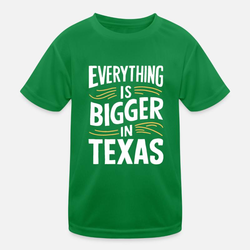 Texas State Texans Texas Kids Functional T-Shirt