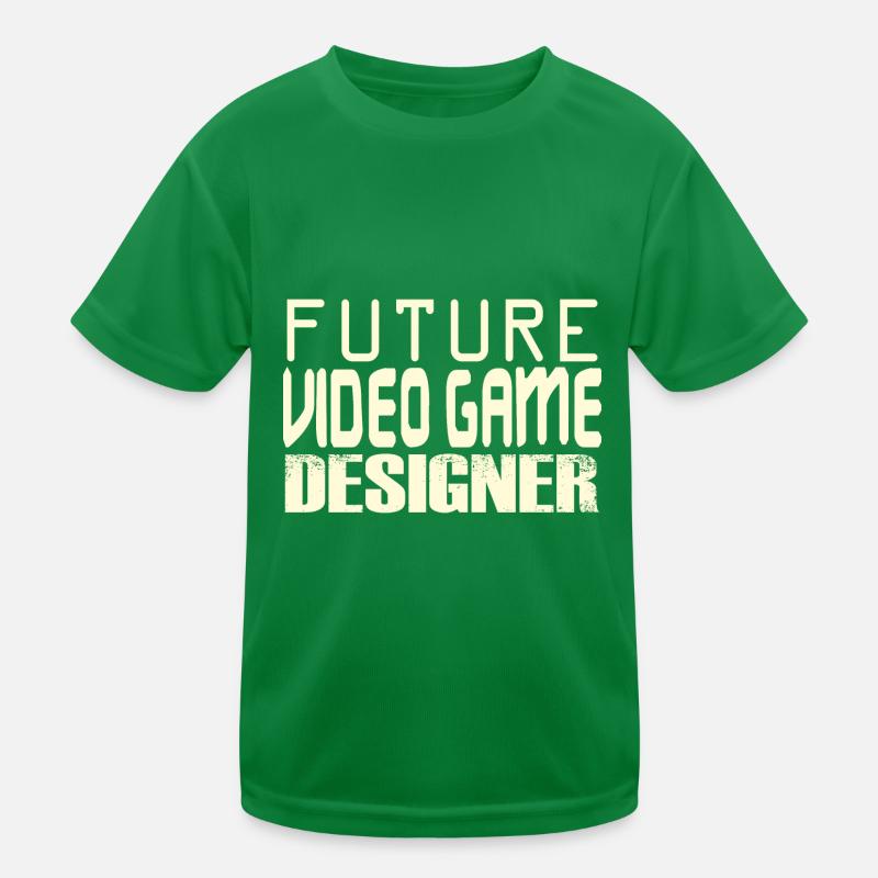 Future Video Game Designer Kinder Funktions-T-Shirt