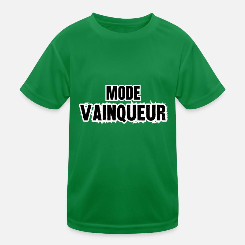 mode vainqueur T-shirt sport Enfant