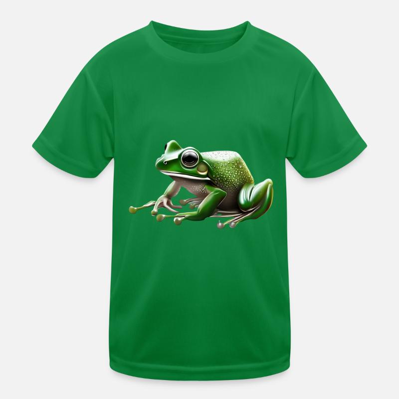 Rain Frog Water Drop Frog T-shirt sport Enfant