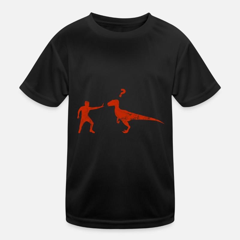 Velociraptor Dinosaurier Kinder Funktions-T-Shirt