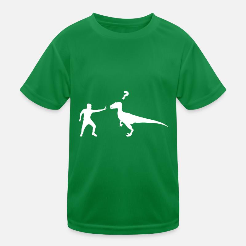 Velociraptor Dinosaurier Kinder Funktions-T-Shirt