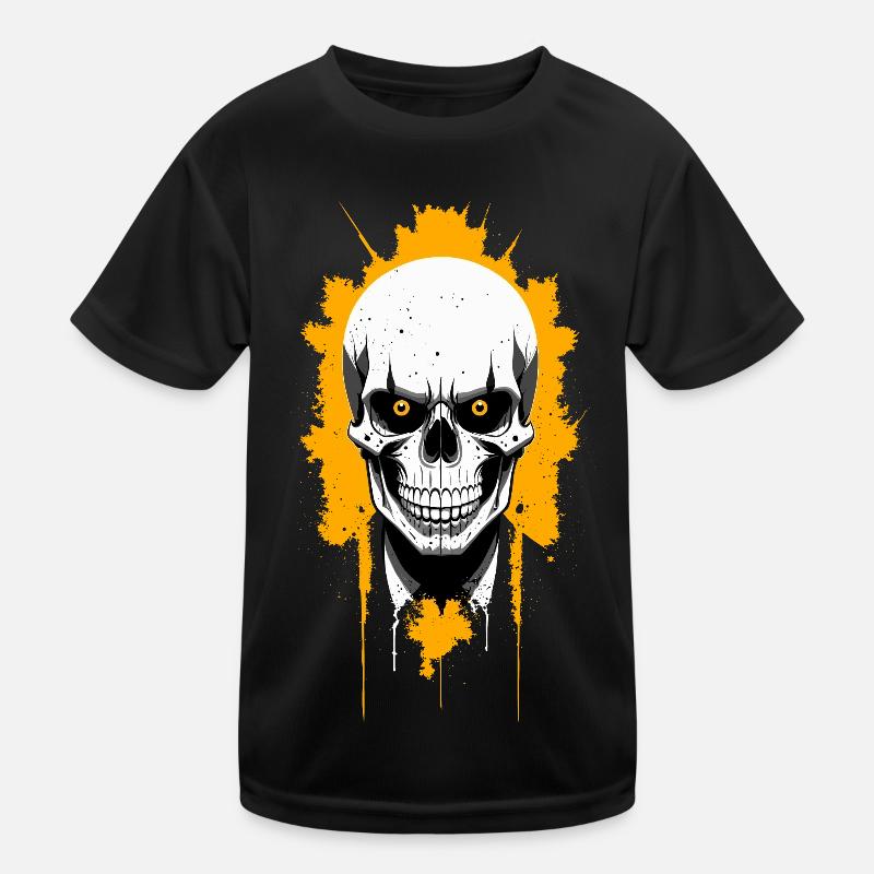 Crâne T-shirt sport Enfant