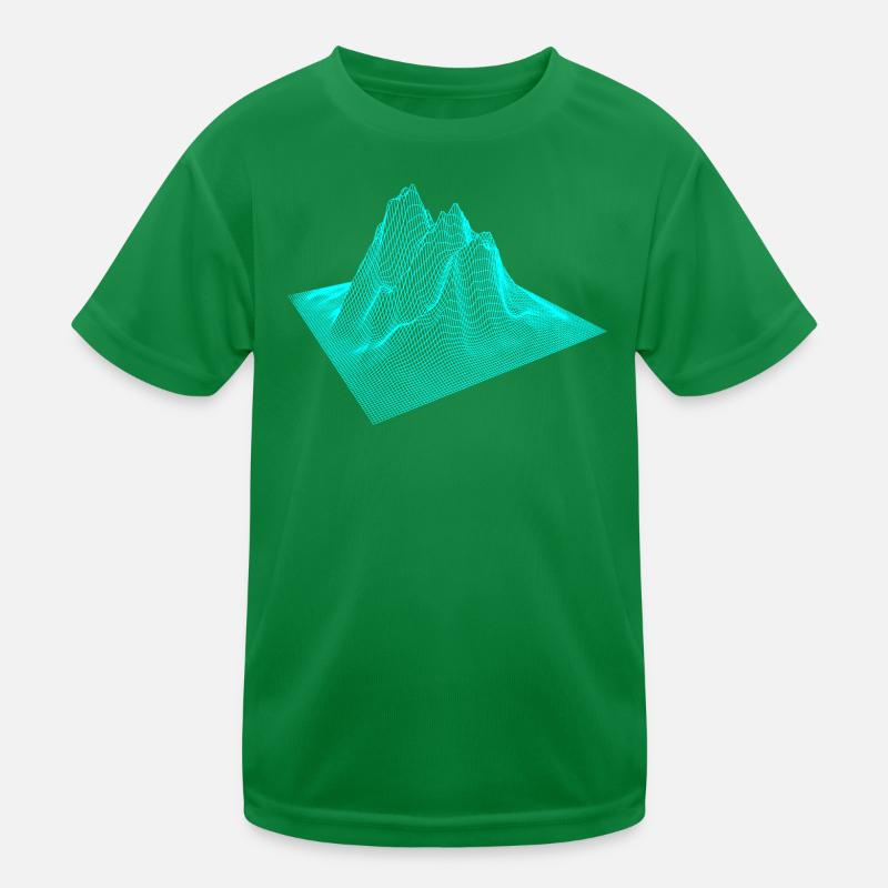 Graphique 3D Mountain Mountains T-shirt sport Enfant