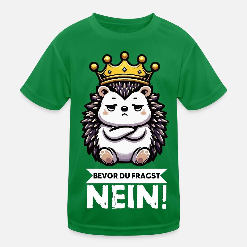 Avant de demander hérisson amoureux hérisson dard hérisson T-shirt sport Enfant