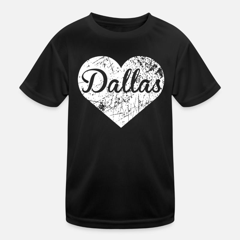 Herz Dallas Kinder Funktions-T-Shirt