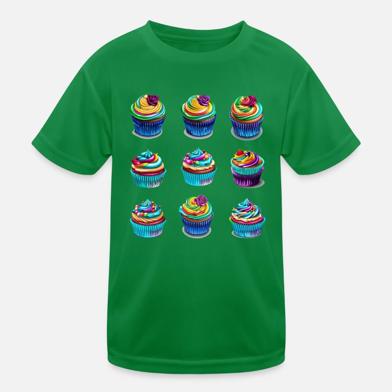 Muffins Tartlets Kids Functional T-Shirt