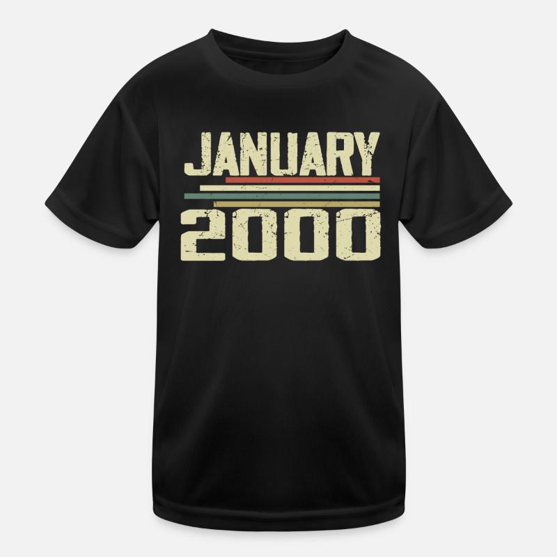 January 2000 - Birthday Gift January 2000 Kids Functional T-Shirt