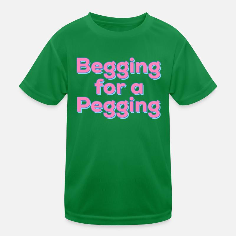 Mendier une citation de Pegging T-shirt sport Enfant