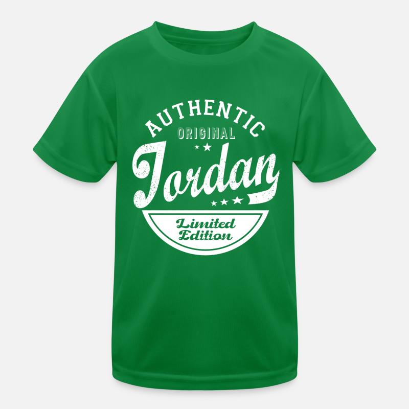 jordan first name personalized gift man jordan Kids Functional T-Shirt