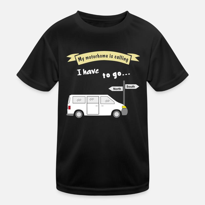 mon camping-car appelle T-shirt sport Enfant