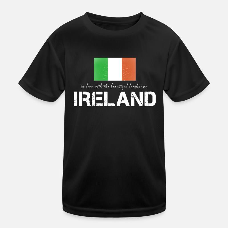 Ireland Ireland Irish flag Kids Functional T-Shirt
