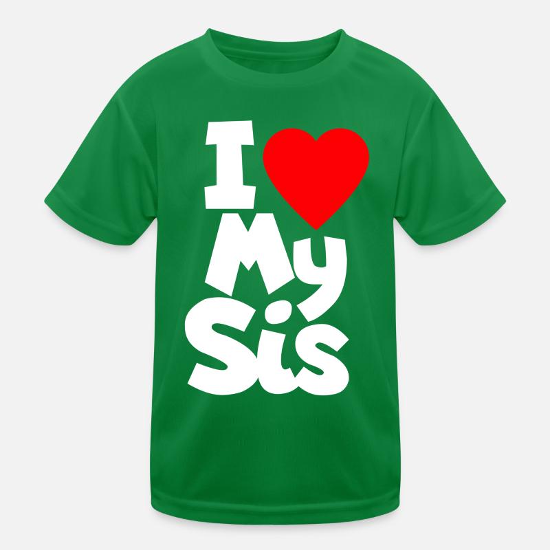 J’aime ma sœur T-shirt sport Enfant