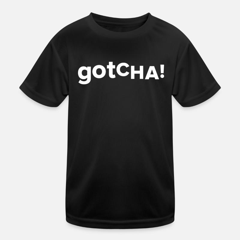 Gotcha Grafik Kinder Funktions-T-Shirt