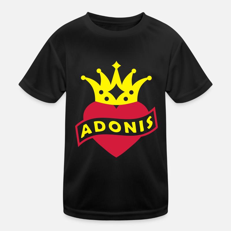 Mit Herz & Krone - ADONIS Kinder Funktions-T-Shirt