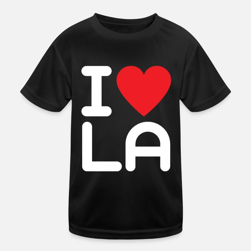 Ich liebe LA Kinder Funktions-T-Shirt