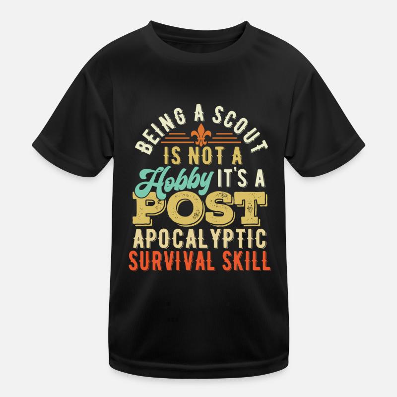 Pfadfinderleiter Scouting Geschenk Kinder Funktions-T-Shirt