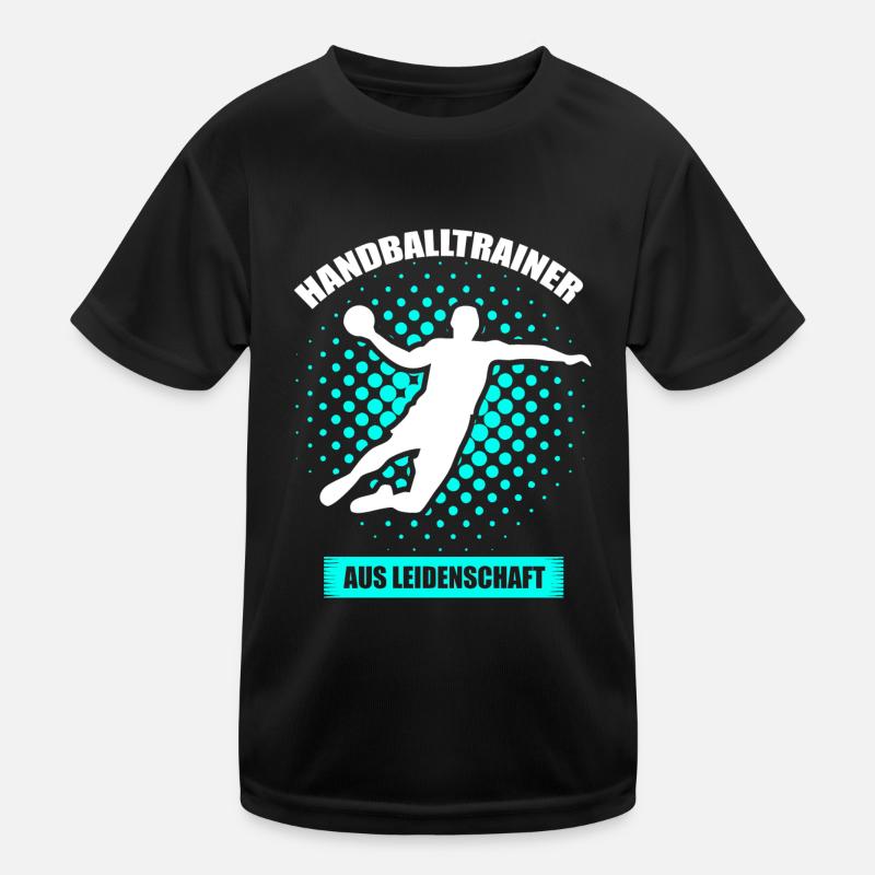 Handballtrainer aus Leidenschaft Kinder Funktions-T-Shirt