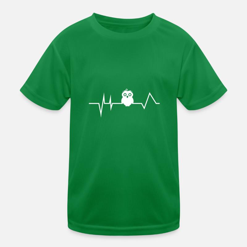 Eule Waldbewohner Eulen Kinder Funktions-T-Shirt