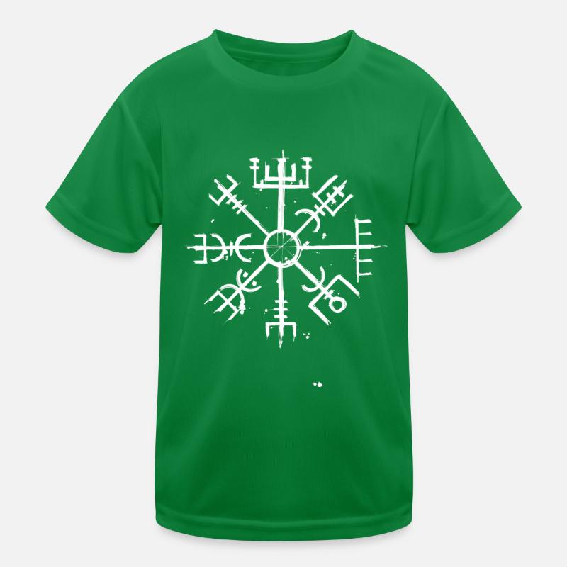 Wikinger-Runen Kinder Funktions-T-Shirt
