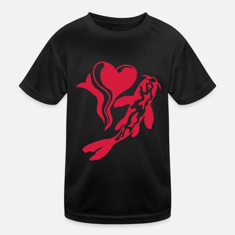 Poisson Koi que j’aime T-shirt sport Enfant