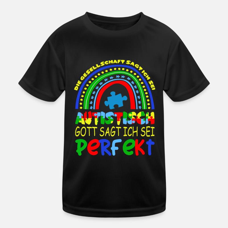 Autistic Kids Functional T-Shirt