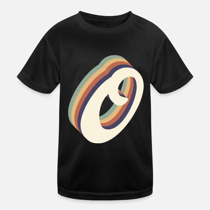 Buchstabe O Kinder Funktions-T-Shirt