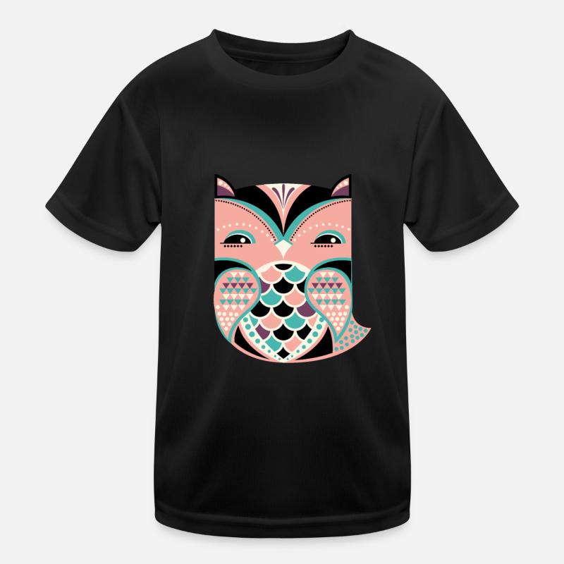 Süße Eule Kinder Funktions-T-Shirt