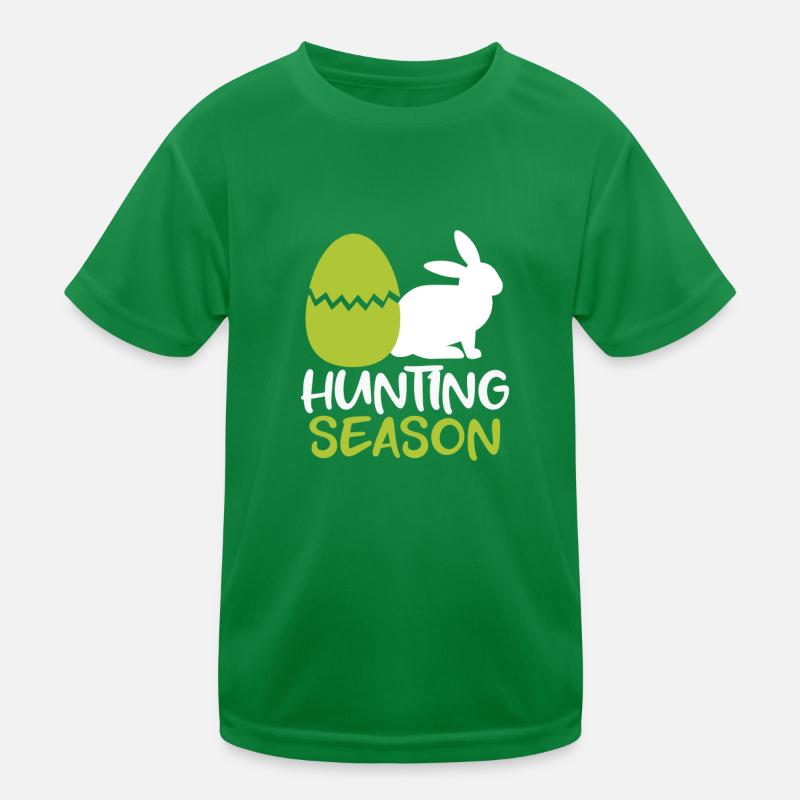 Joyeux lapin de Pâques drôle de jour de Pâques T-shirt sport Enfant