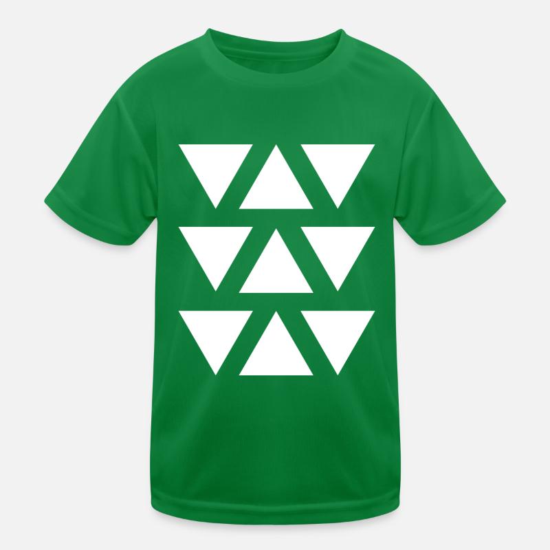 Forme géométrique triangle T-shirt sport Enfant
