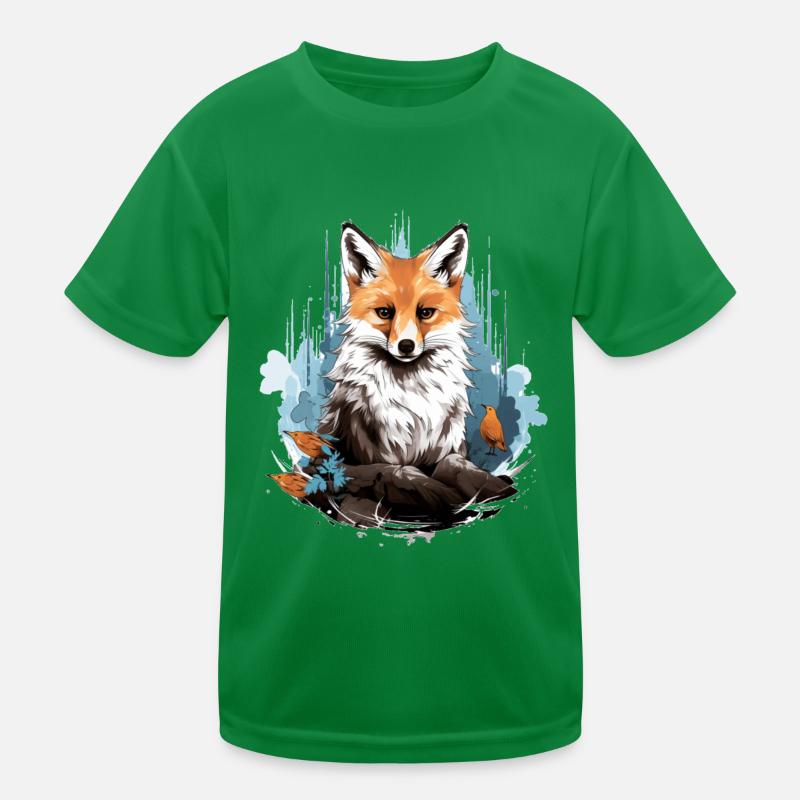 Fuchs Kinder Funktions-T-Shirt