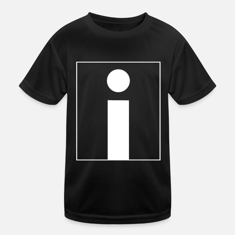 Letter alphabet i Kids Functional T-Shirt