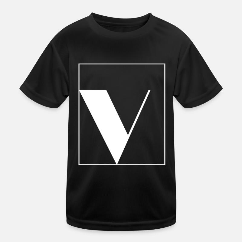 Buchstaben-Alphabet v Kinder Funktions-T-Shirt