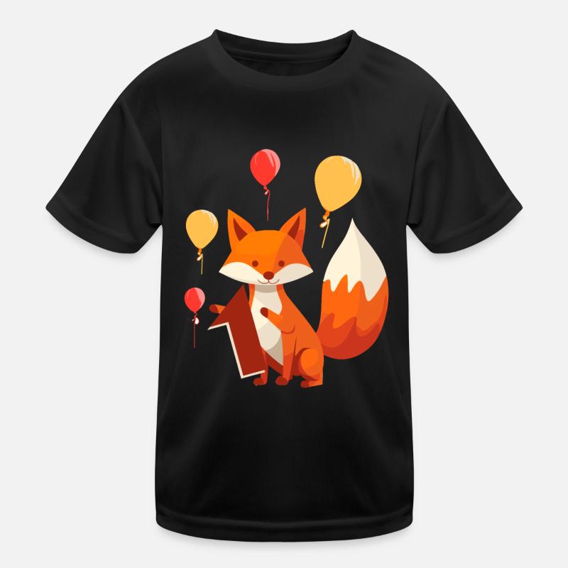 Unser kleiner Fuchs wird 1! Kinder Funktions-T-Shirt