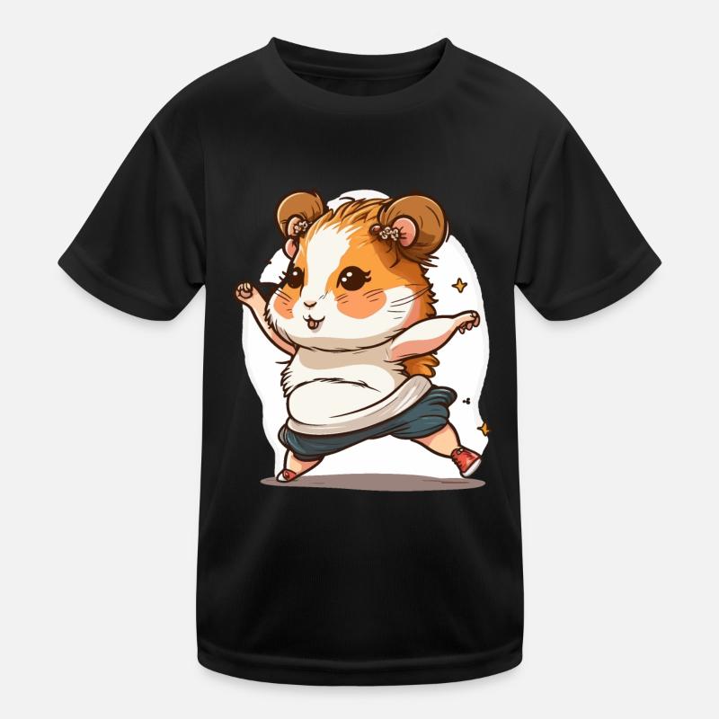 Hamster-Groove Kinder Funktions-T-Shirt