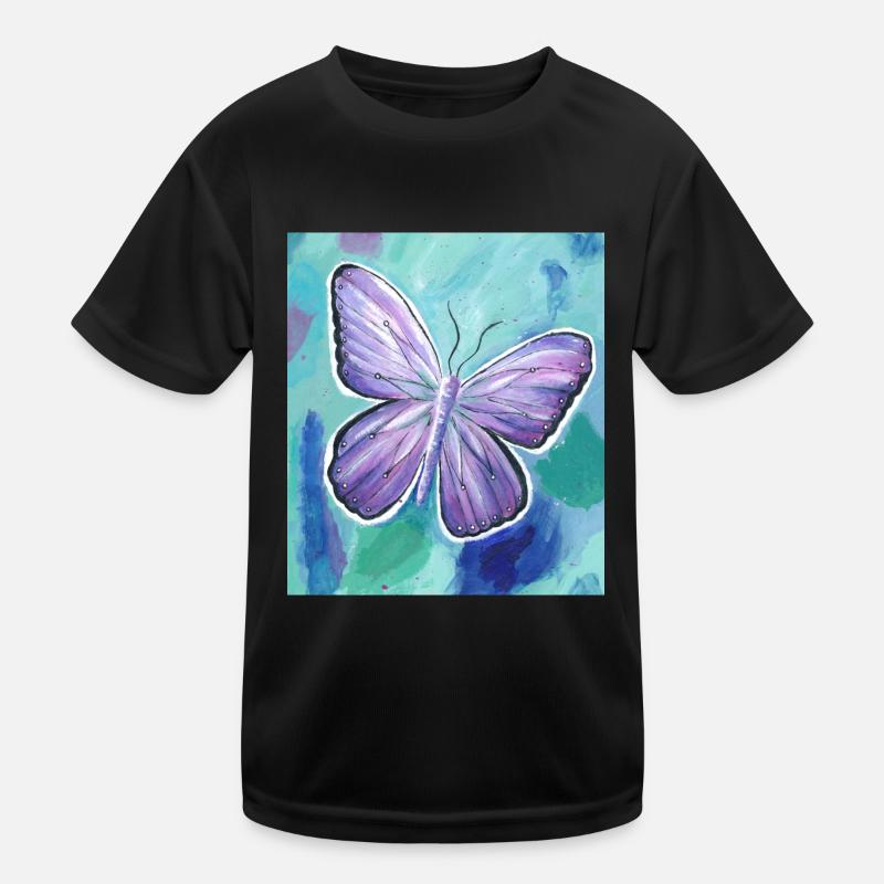 papillon T-shirt sport Enfant