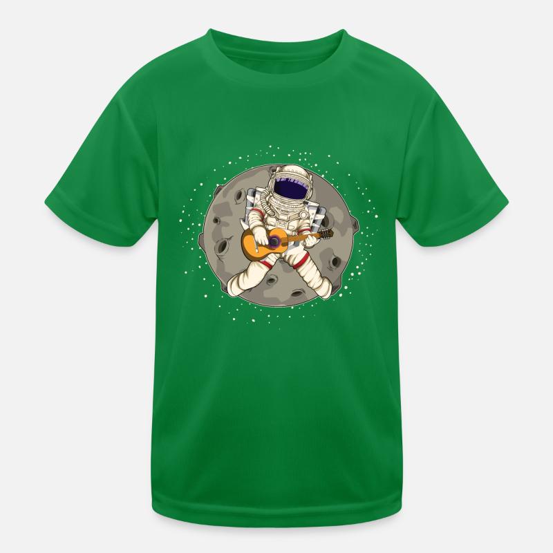 Guitariste astronaute cadeau de l’espace T-shirt sport Enfant