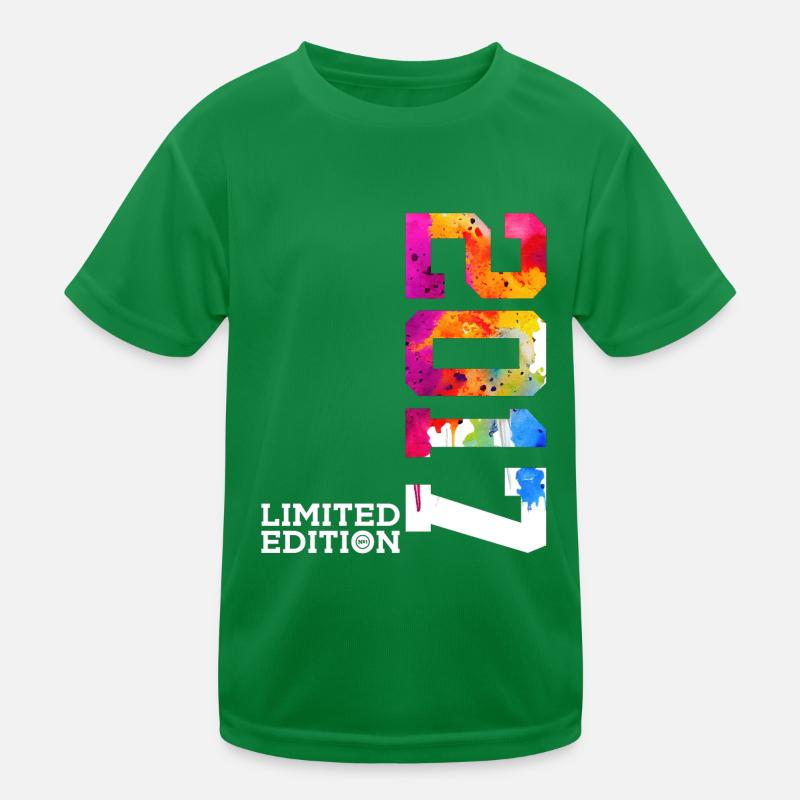 9. GEBURTSTAG LIMITED EDITION 2017 Kinder Funktions-T-Shirt