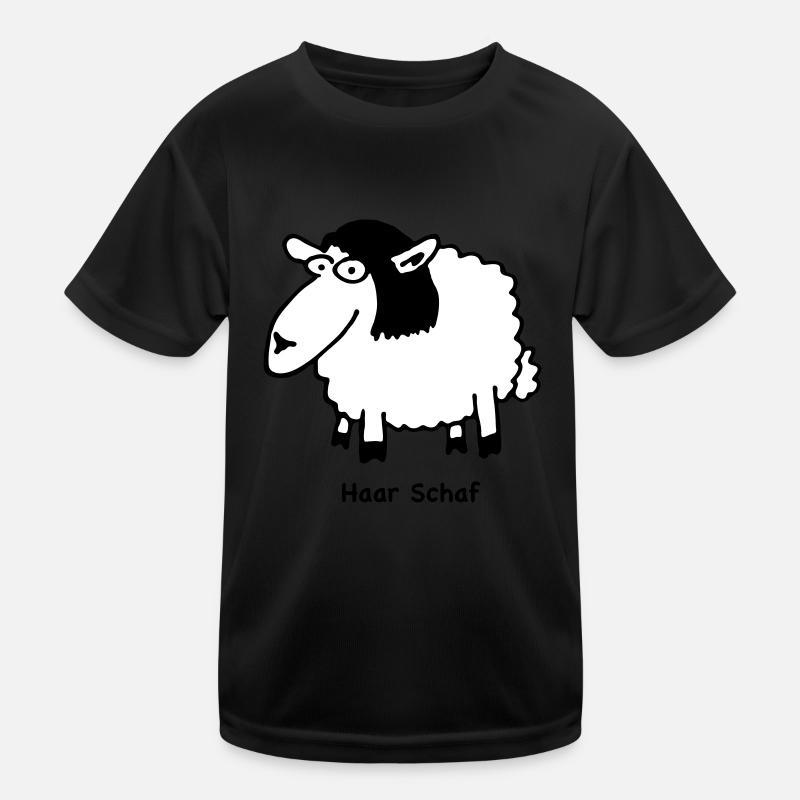 haar_schaf Kinder Funktions-T-Shirt