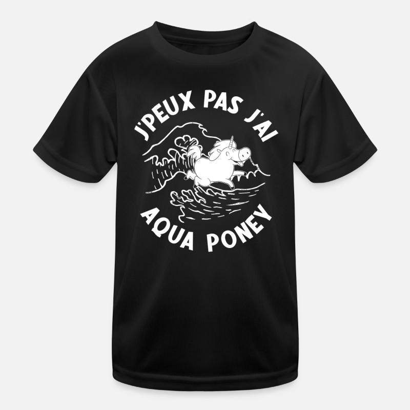 Je Peux Pas J'Ai Aqua Poney T-shirt sport Enfant