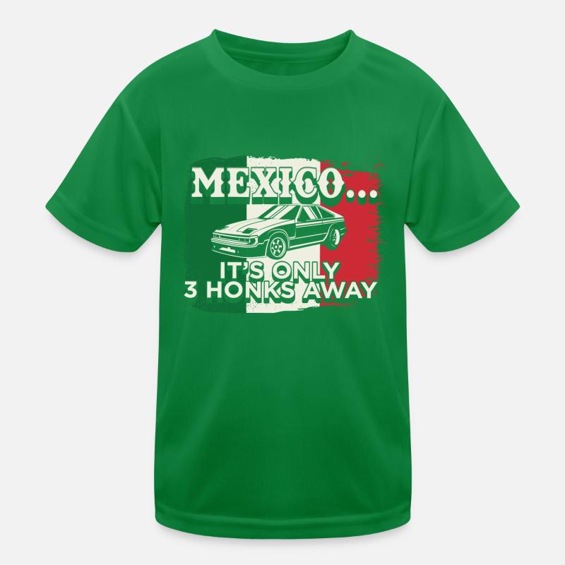 Automechaniker Geschenke, Mexiko Flagge Kinder Funktions-T-Shirt