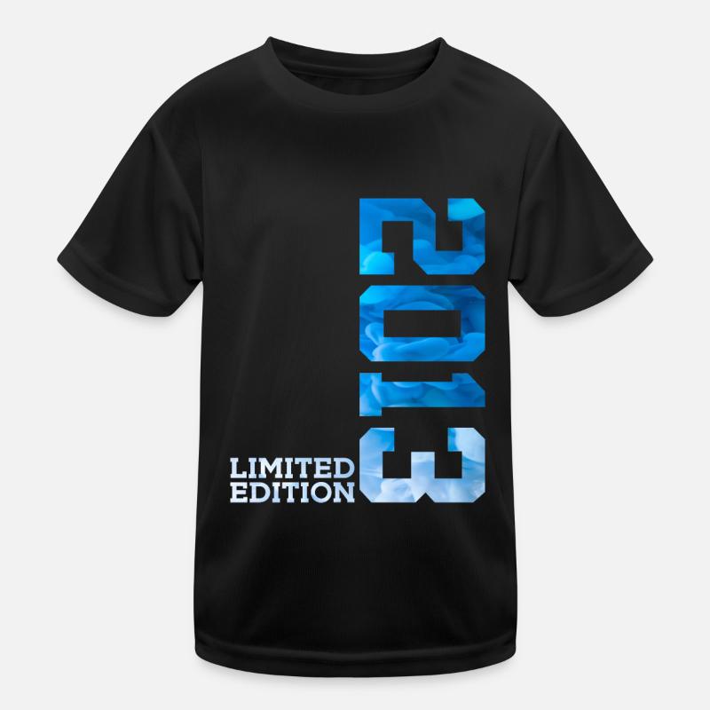 13. GEBURTSTAG LIMITED EDITION 2013 Kinder Funktions-T-Shirt
