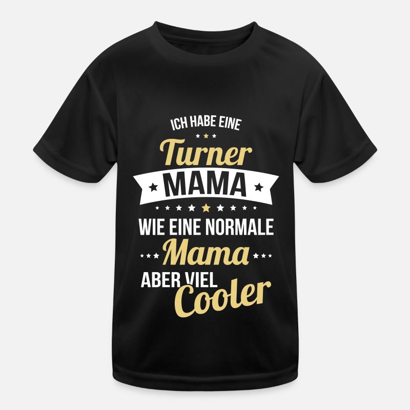 I have a gymnast mom like a normal mom Kids Functional T-Shirt