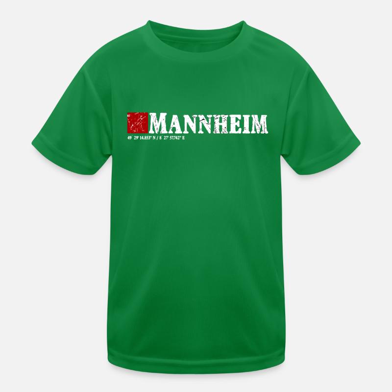 Mannheim meine Stadt, die ich liebe Kinder Funktions-T-Shirt
