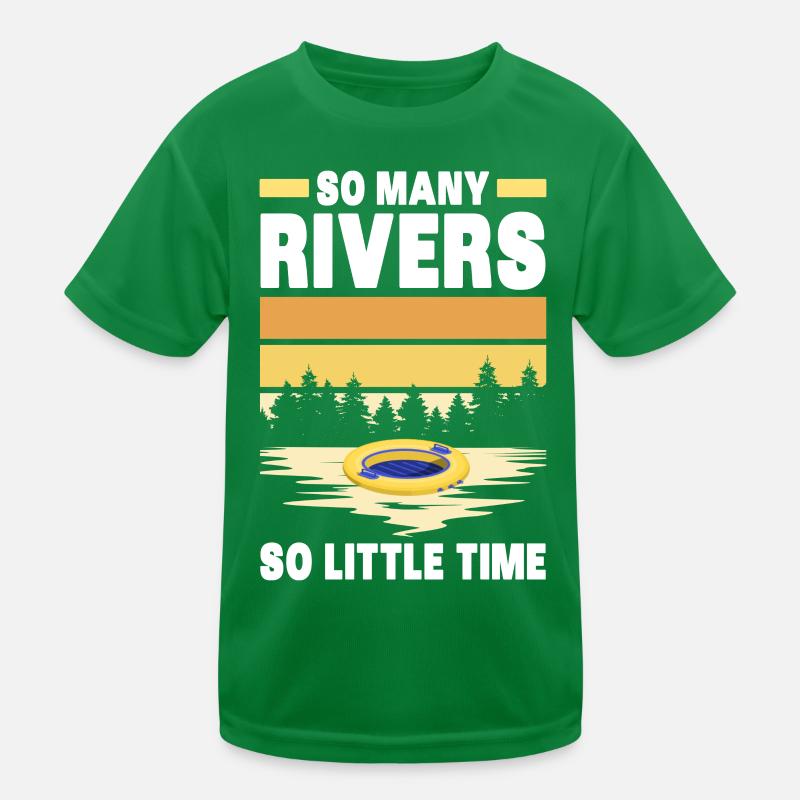 River Tubing Kinder Funktions-T-Shirt
