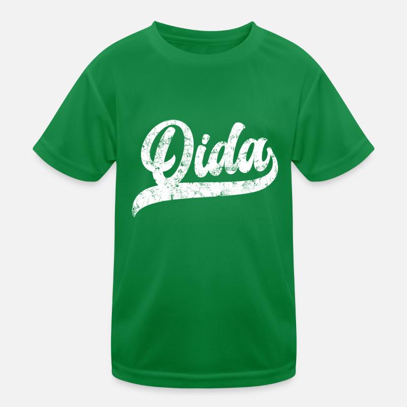 Oida Bavaria Austria Dialect Vintage Kids Functional T-Shirt
