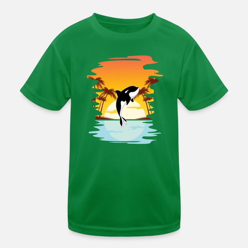 Baleine à épée Tueuse Orca T-shirt sport Enfant