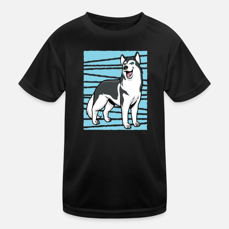 husky Kids Functional T-Shirt